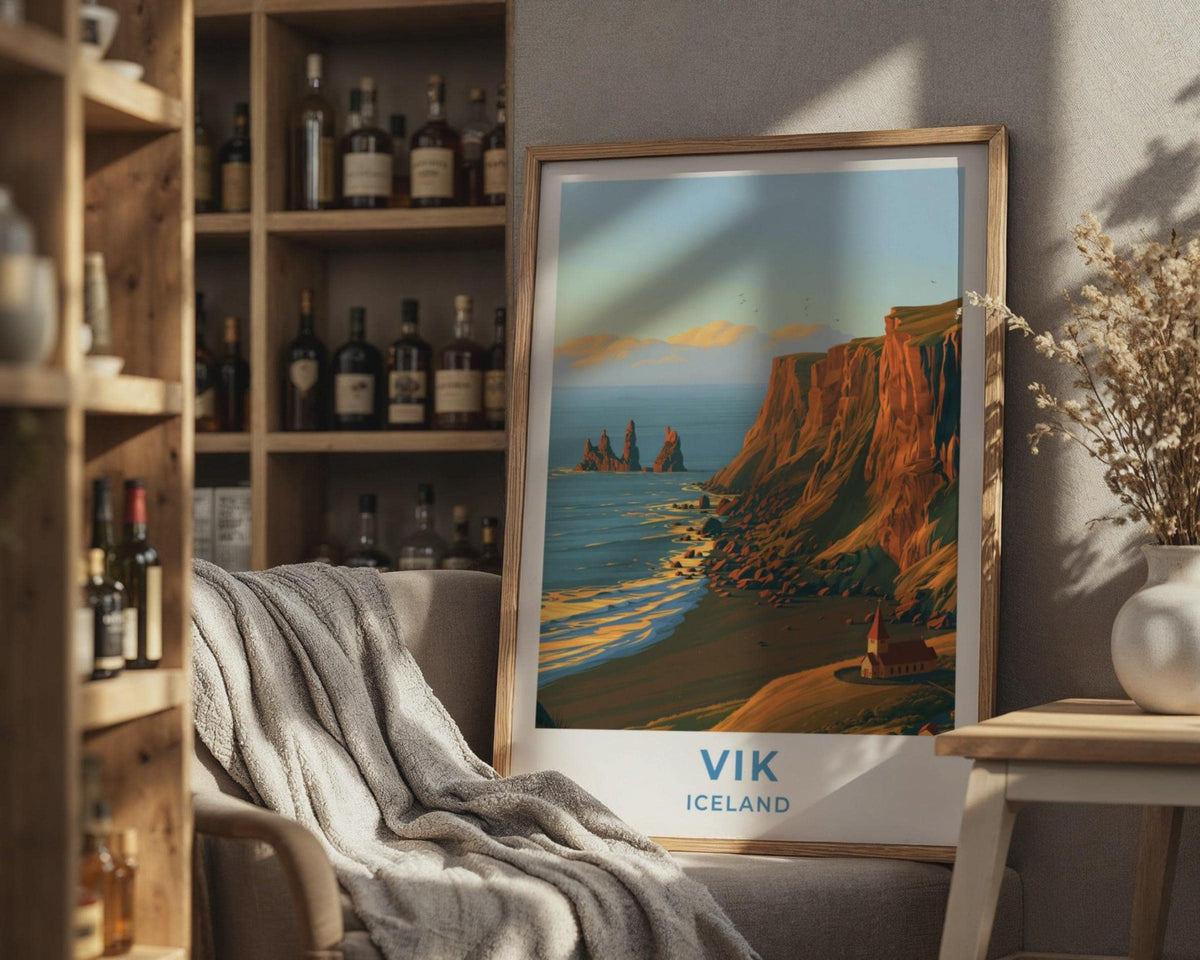 Vik Poster - WanderWall