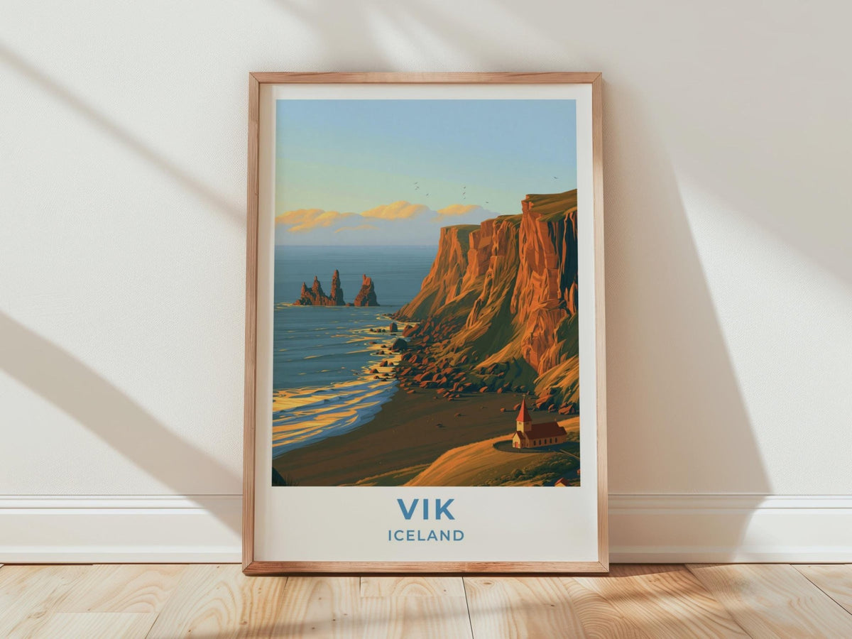 Vik Poster - WanderWall