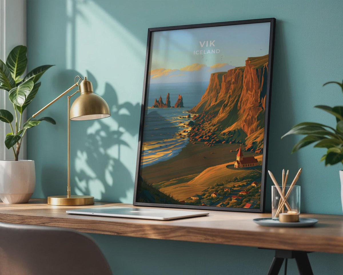 Vik Poster - WanderWall