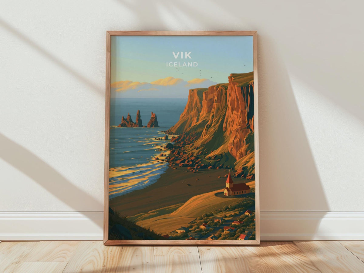 Vik Poster - WanderWall