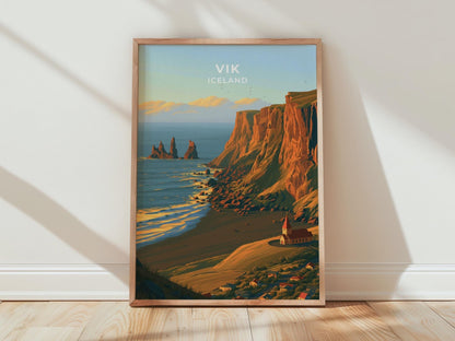 Vik Poster - WanderWall