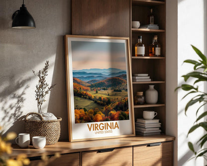 Virginia Poster - WanderWall