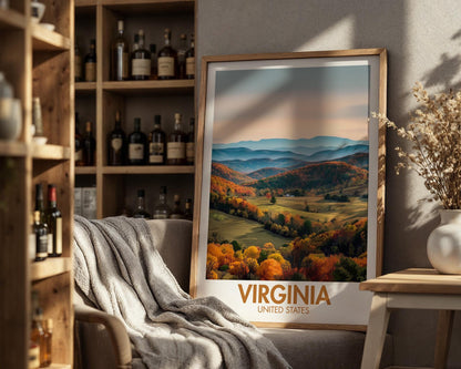 Virginia Poster - WanderWall