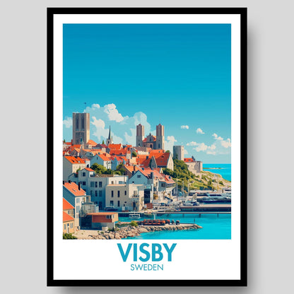 Visby Poster - WanderWall