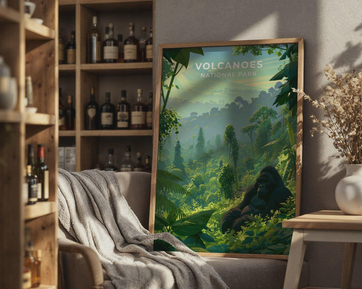 Volcanoes National Park Poster - WanderWall