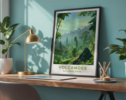 Volcanoes National Park Poster - WanderWall
