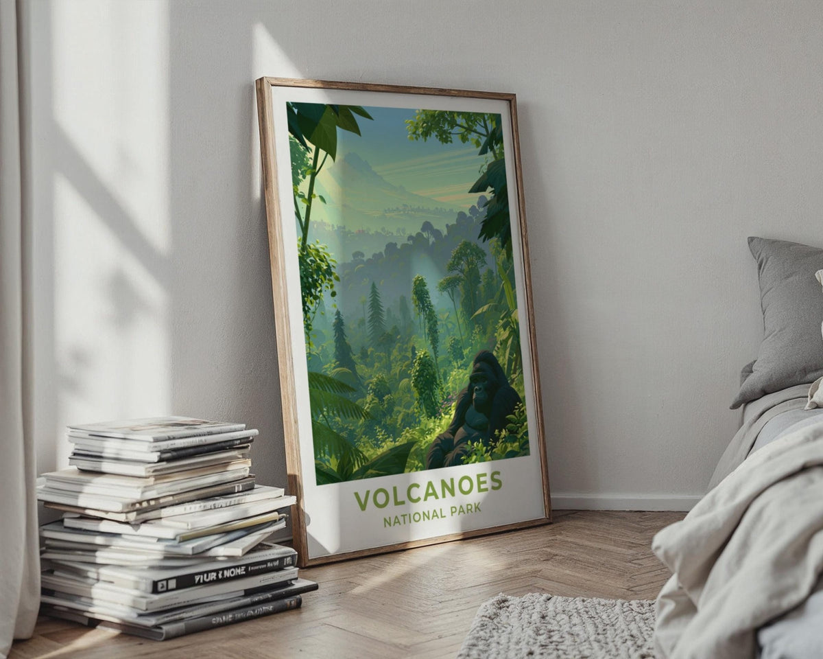 Volcanoes National Park Poster - WanderWall
