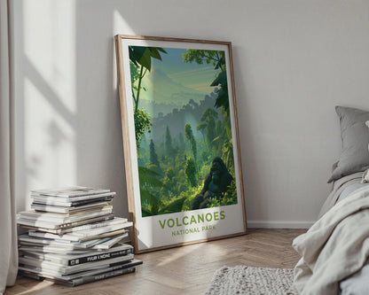 Volcanoes National Park Poster - WanderWall