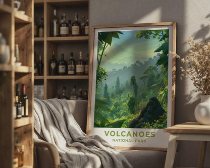 Volcanoes National Park Poster - WanderWall