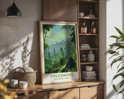 Volcanoes National Park Poster - WanderWall