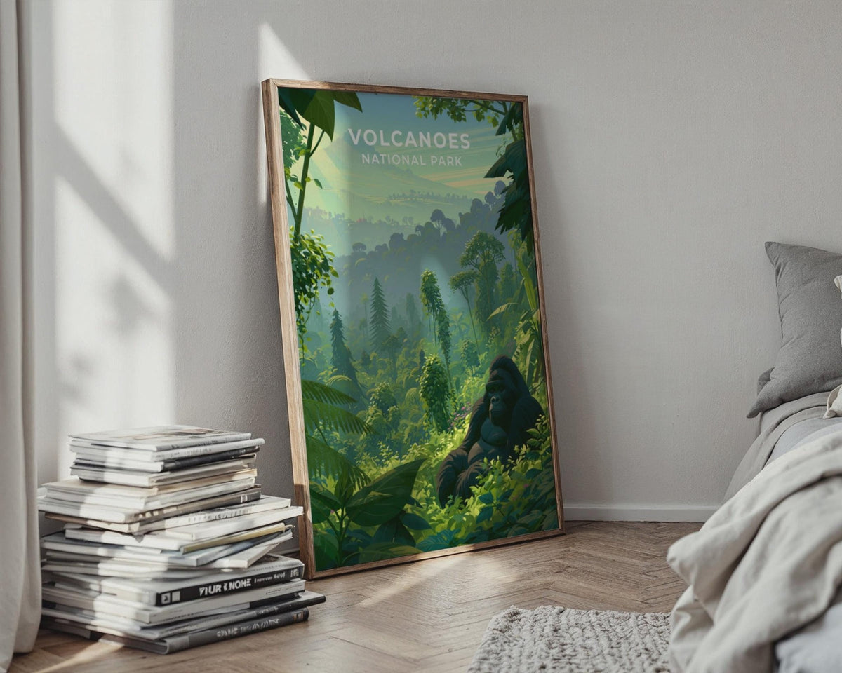 Volcanoes National Park Poster - WanderWall