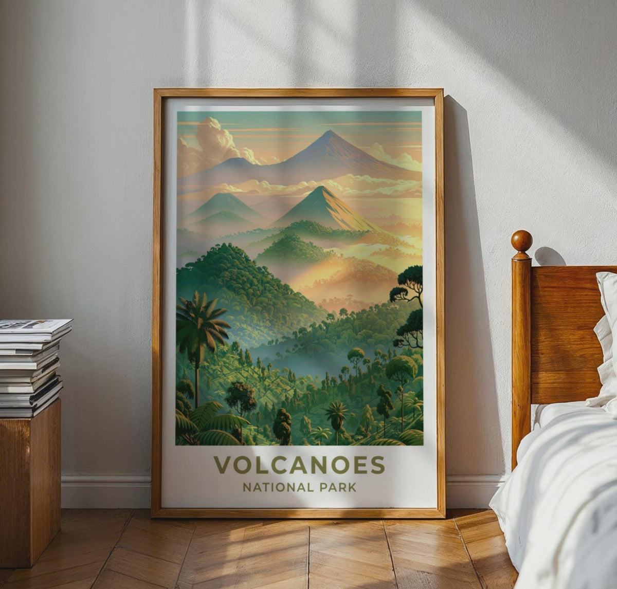 Volcanoes National Park Poster - WanderWall