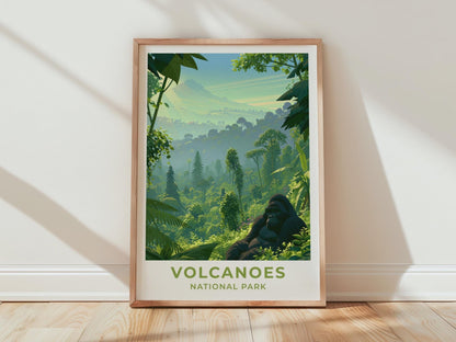 Volcanoes National Park Poster - WanderWall