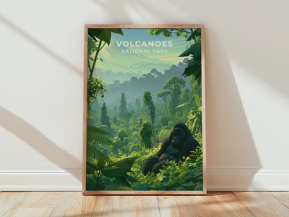 Volcanoes National Park Poster - WanderWall