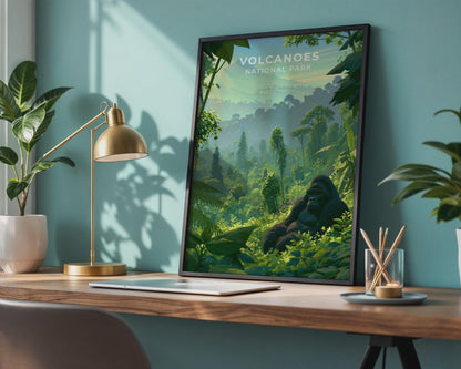 Volcanoes National Park Poster - WanderWall