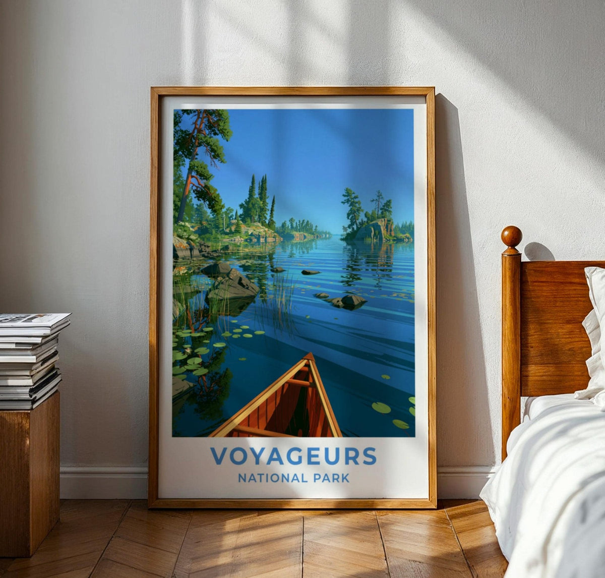 Voyageurs National Park Minnesota Travel Poster - WanderWall