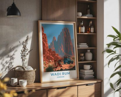 Wadi Rum Poster - WanderWall