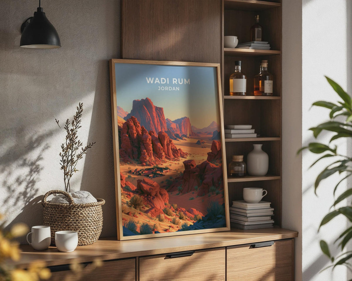 Wadi Rum Poster - WanderWall