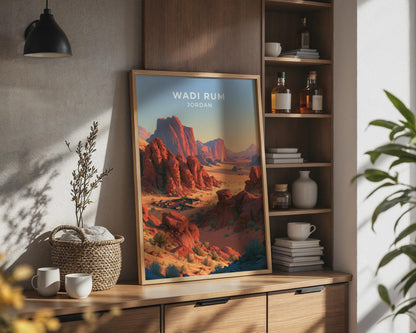 Wadi Rum Poster - WanderWall