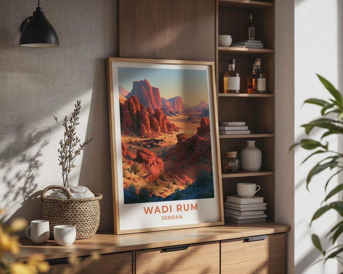 Wadi Rum Poster - WanderWall