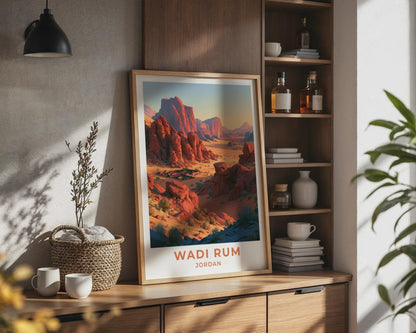 Wadi Rum Poster - WanderWall