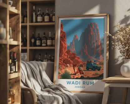 Wadi Rum Poster - WanderWall