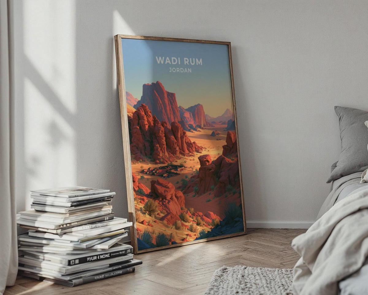 Wadi Rum Poster - WanderWall