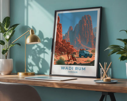 Wadi Rum Poster - WanderWall