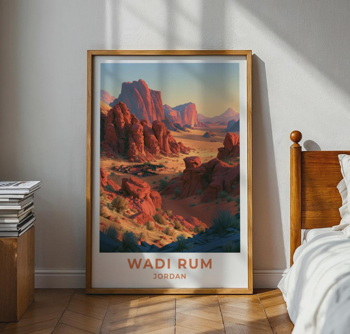 Wadi Rum Poster - WanderWall