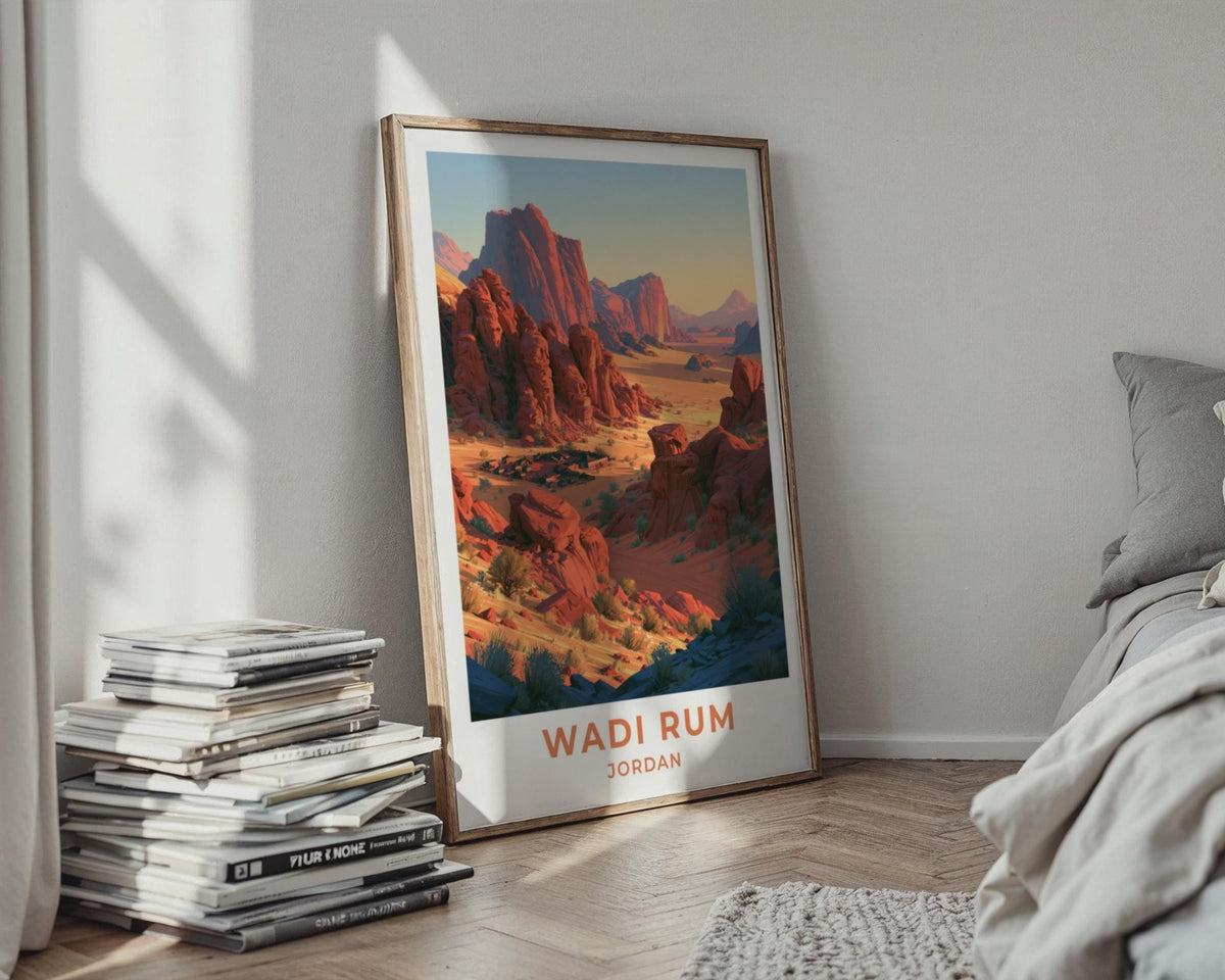 Wadi Rum Poster - WanderWall