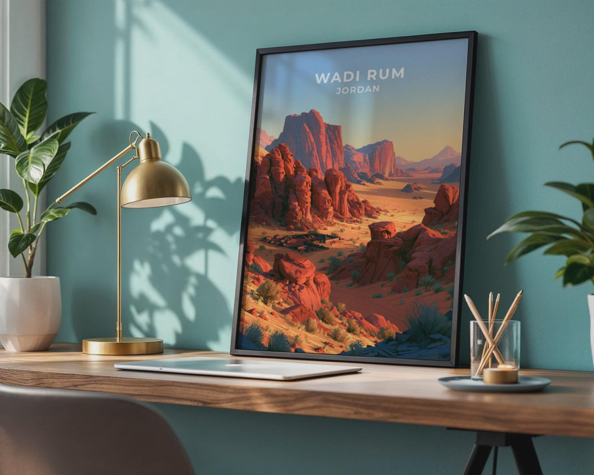 Wadi Rum Poster - WanderWall