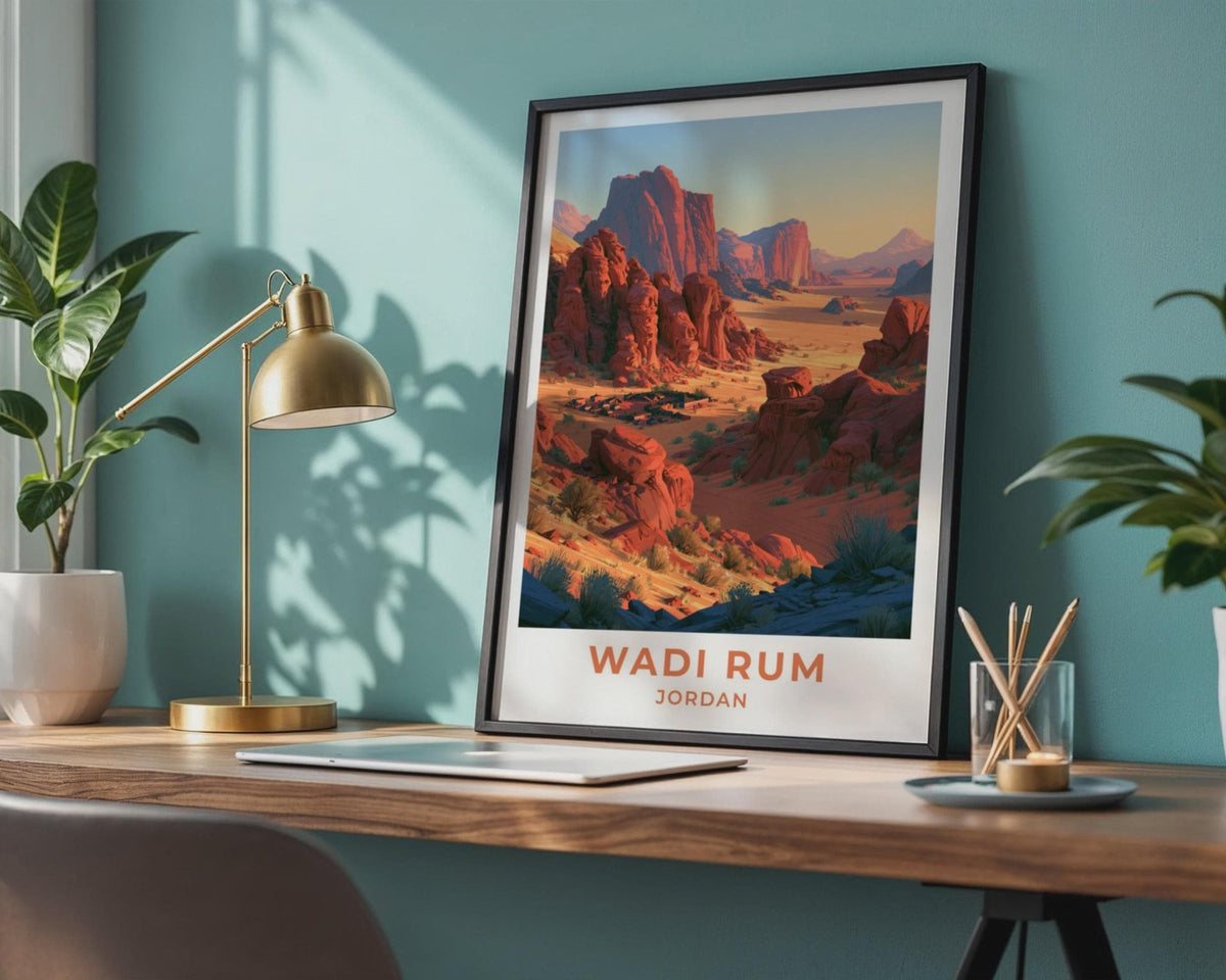 Wadi Rum Poster - WanderWall