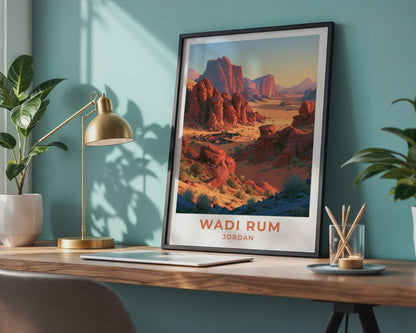 Wadi Rum Poster - WanderWall
