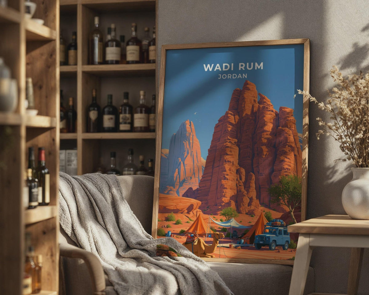 Wadi Rum Poster - WanderWall