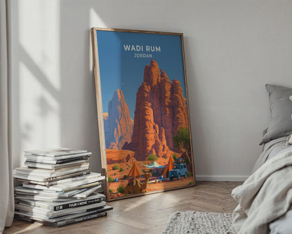 Wadi Rum Poster - WanderWall