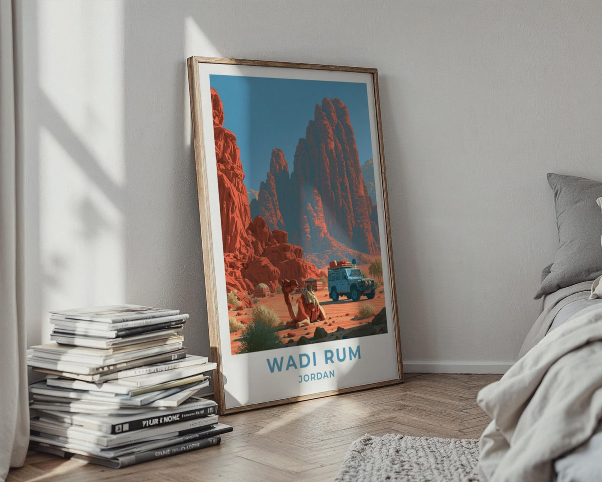 Wadi Rum Poster - WanderWall
