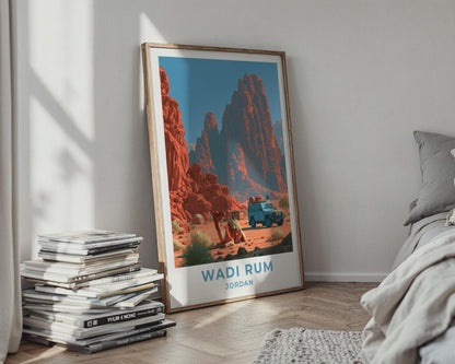 Wadi Rum Poster - WanderWall
