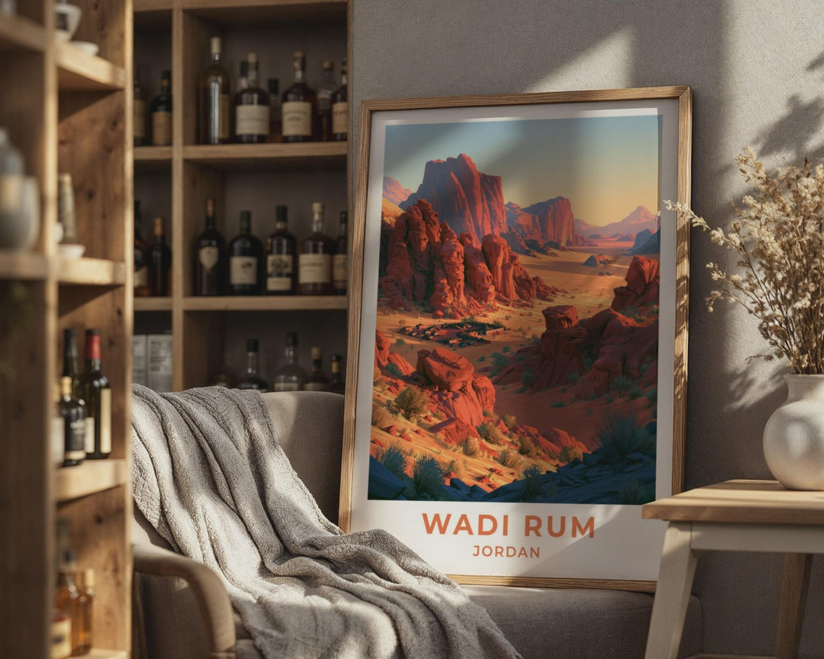 Wadi Rum Poster - WanderWall