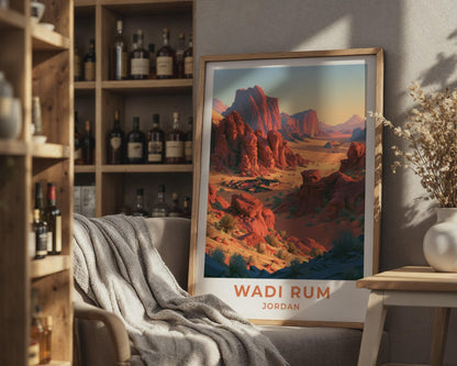 Wadi Rum Poster - WanderWall