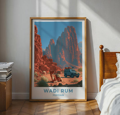 Wadi Rum Poster - WanderWall