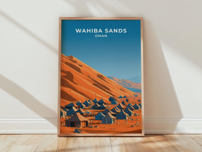 Wahiba Sands Poster - WanderWall
