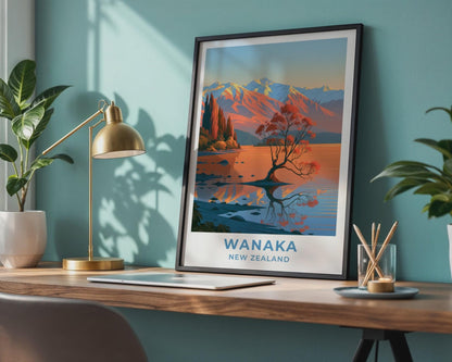 Wanaka Poster - WanderWall
