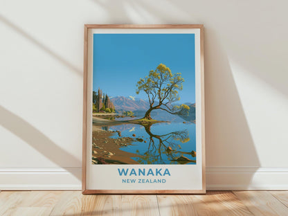 Wanaka Poster - WanderWall