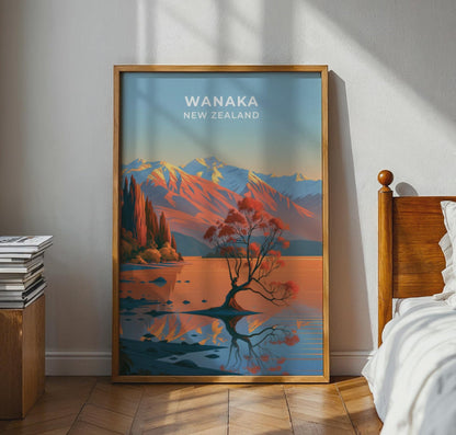 Wanaka Poster - WanderWall