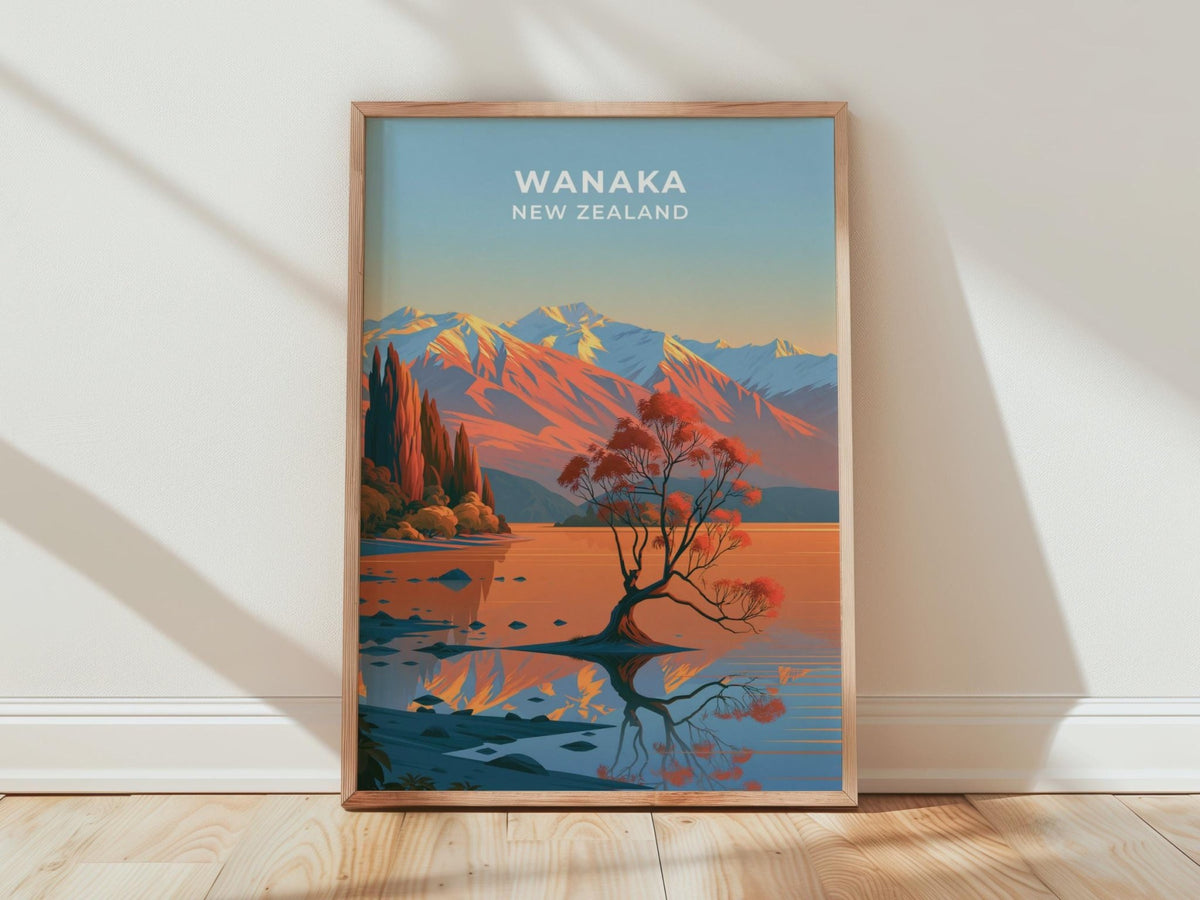 Wanaka Poster - WanderWall