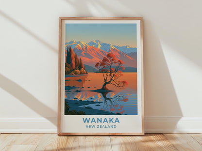 Wanaka Poster - WanderWall