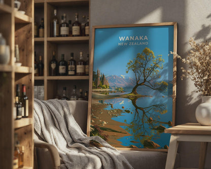 Wanaka Poster - WanderWall