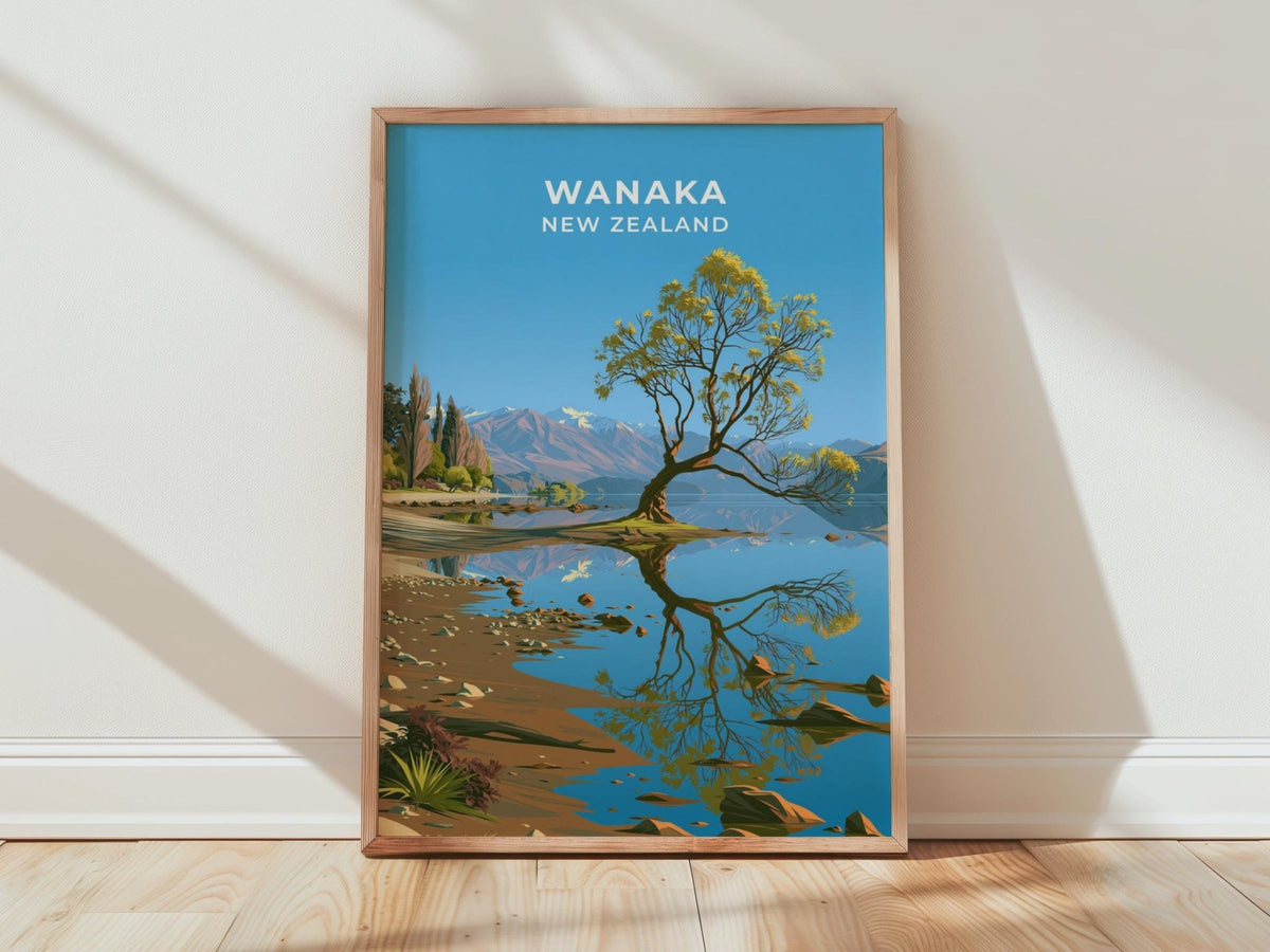 Wanaka Poster - WanderWall