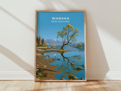 Wanaka Poster - WanderWall