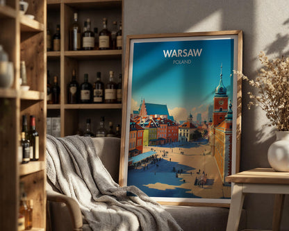 Warsaw Poster - WanderWall